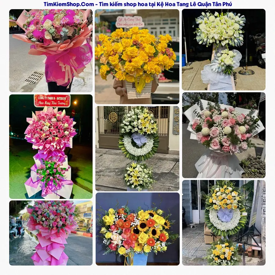 Shop Hoa Thương Flower - Đặt Hoa Đám Tang Quận Tân Phú