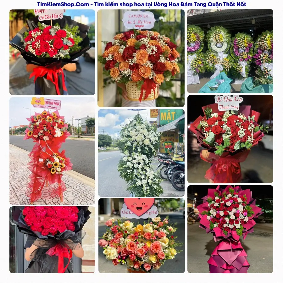Shop Hoa Thương Flower - Đặt Hoa Đám Tang Quận Thốt Nốt