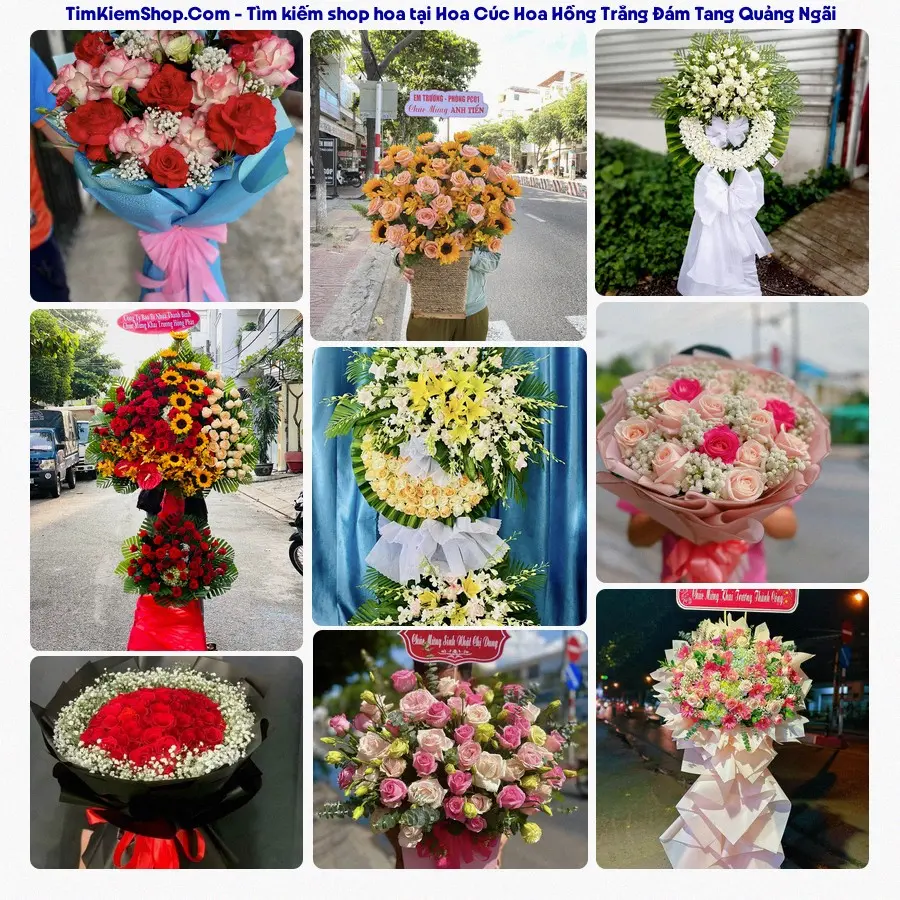 Shop Hoa Thương Flower - Đặt Hoa Đám Tang Quảng Ngãi