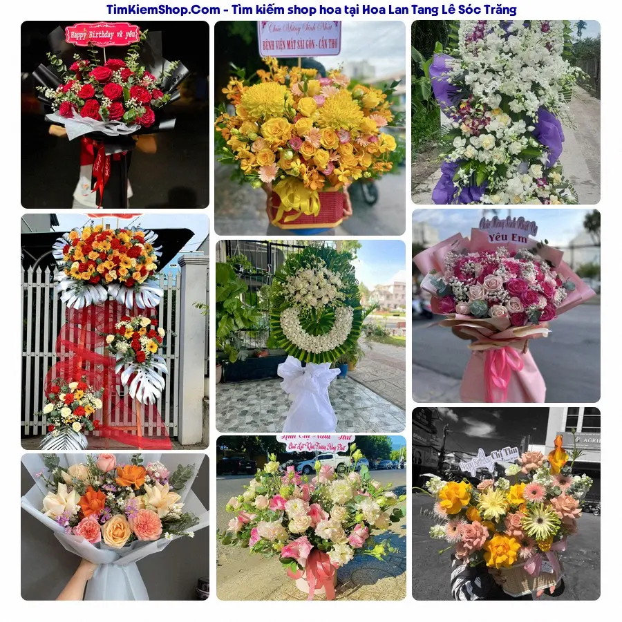 Shop Hoa Thương Flower - Đặt Hoa Đám Tang Sóc Trăng