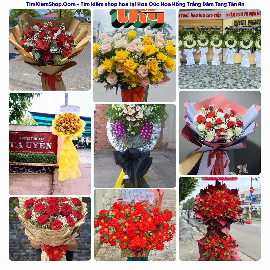 Shop Hoa Thương Flower - Đặt Hoa Đám Tang Tân An