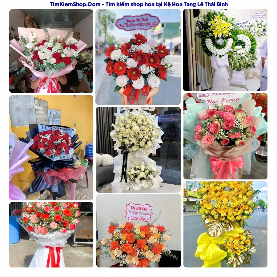 Shop Hoa Thương Flower - Đặt Hoa Đám Tang Thái Bình