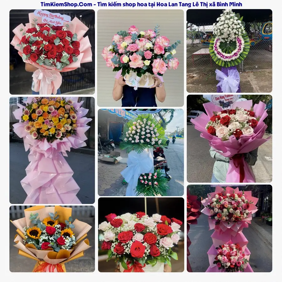 Shop Hoa Thương Flower - Đặt Hoa Đám Tang Thị xã Bình Minh