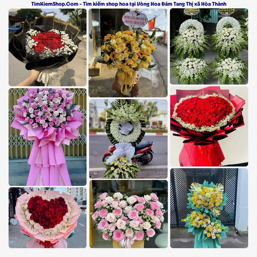 Shop Hoa Thương Flower - Đặt Hoa Đám Tang Thị xã Hòa Thành