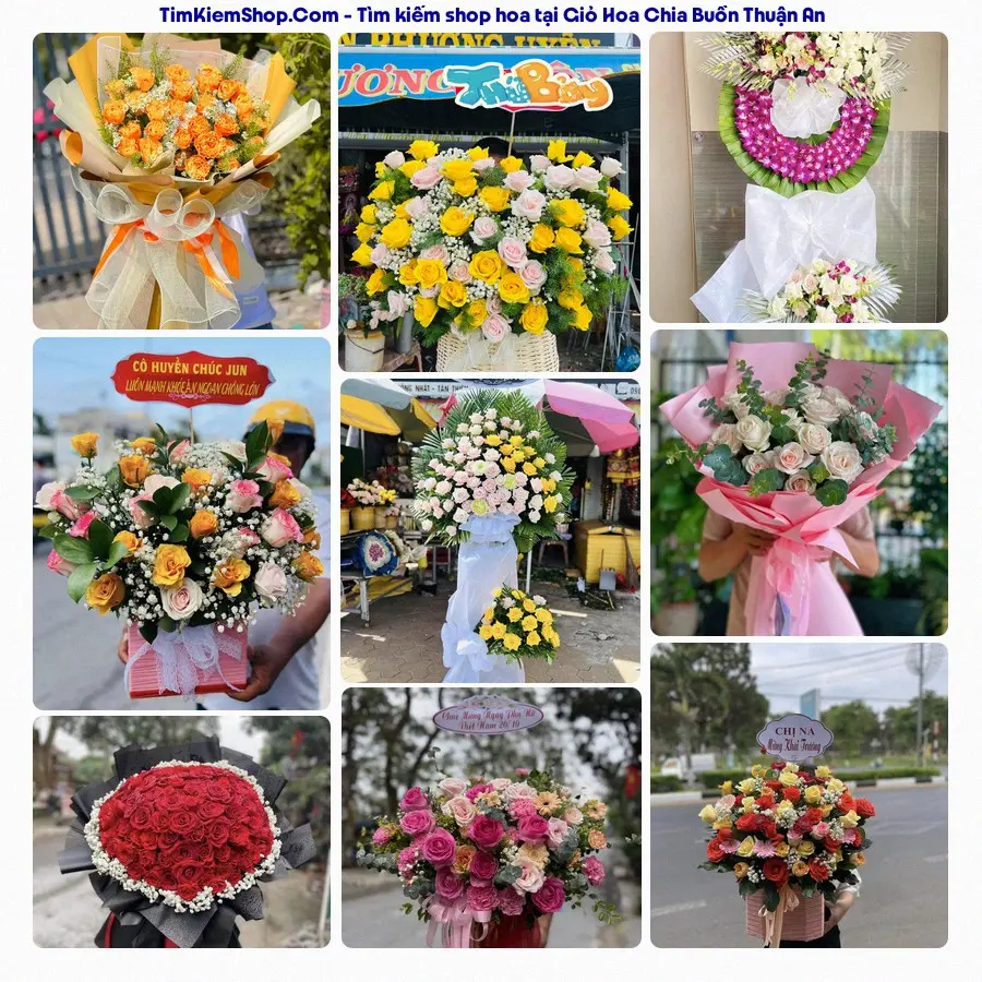 Shop Hoa Thương Flower - Đặt Hoa Đám Tang Thuận An