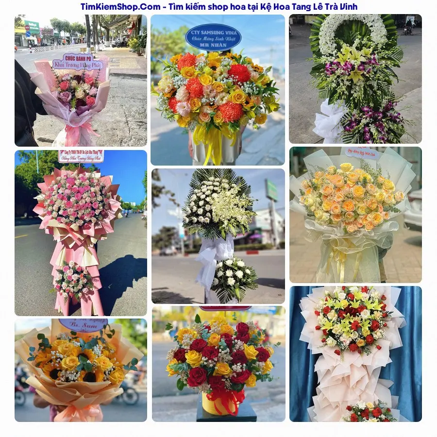 Shop Hoa Thương Flower - Đặt Hoa Đám Tang Trà Vinh