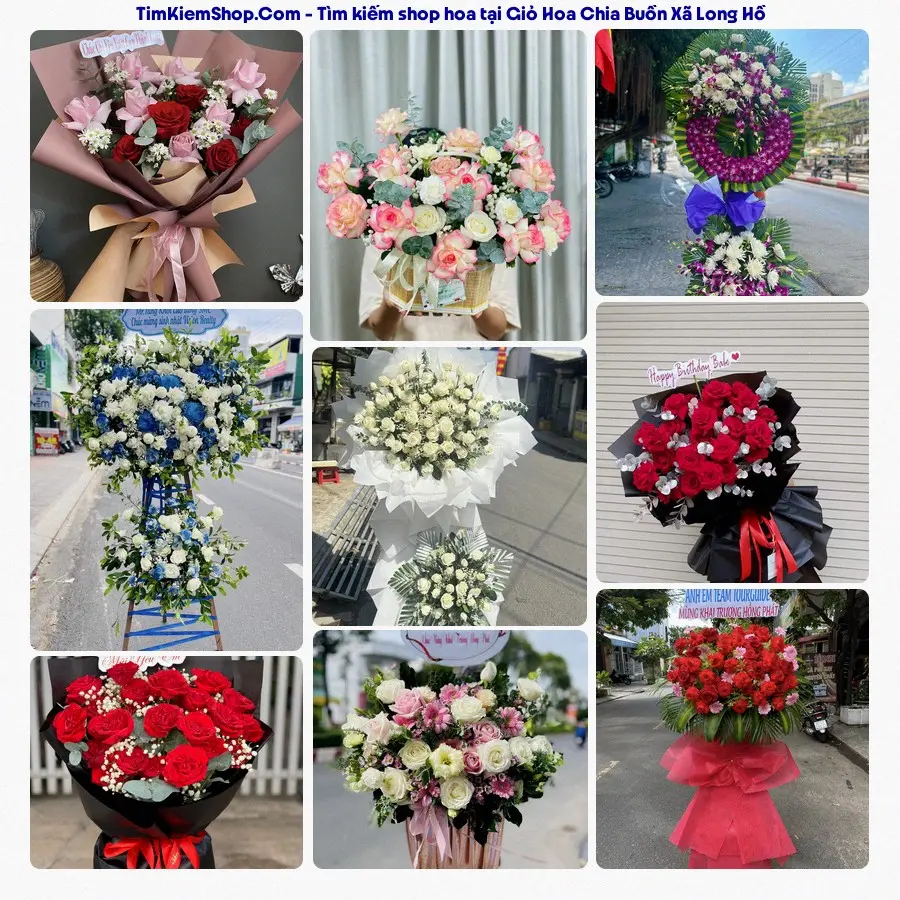 Shop Hoa Thương Flower - Đặt Hoa Đám Tang Xã Long Hồ