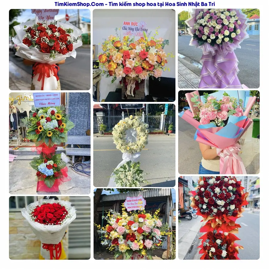 Shop Hoa Thương Flower - Shop Hoa Ba Tri