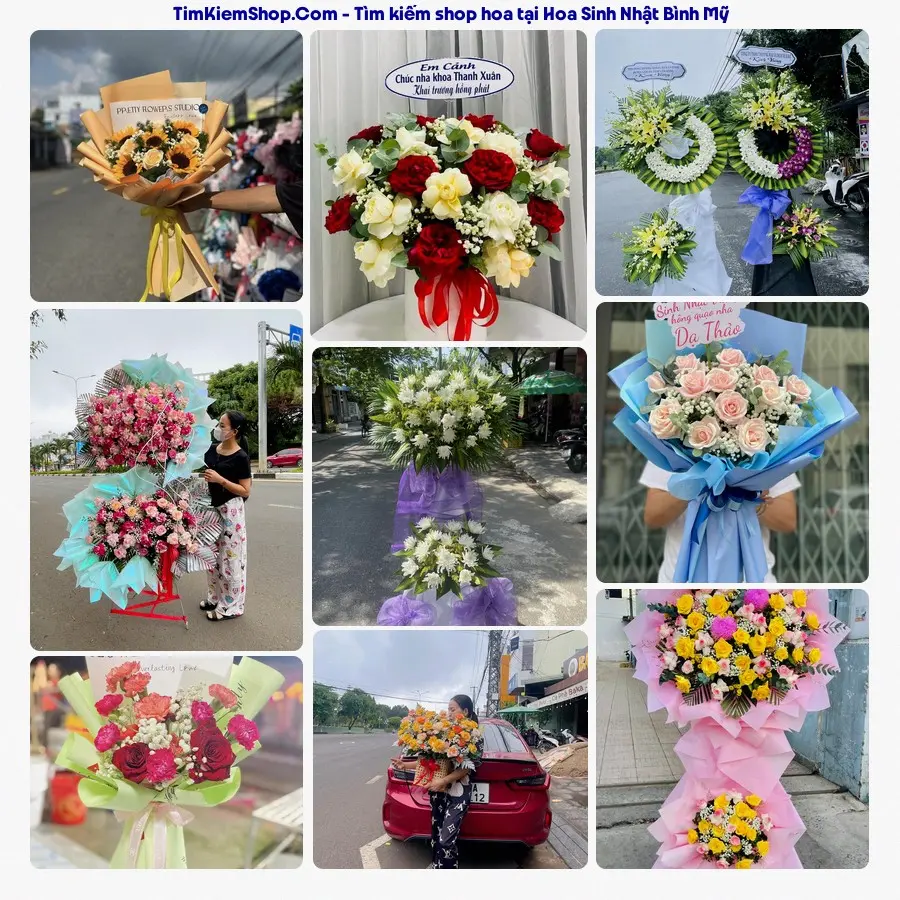Shop Hoa Thương Flower - Shop Hoa Bình Mỹ