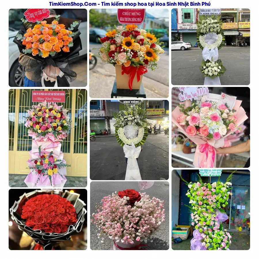 Shop Hoa Thương Flower - Shop Hoa Bình Phú