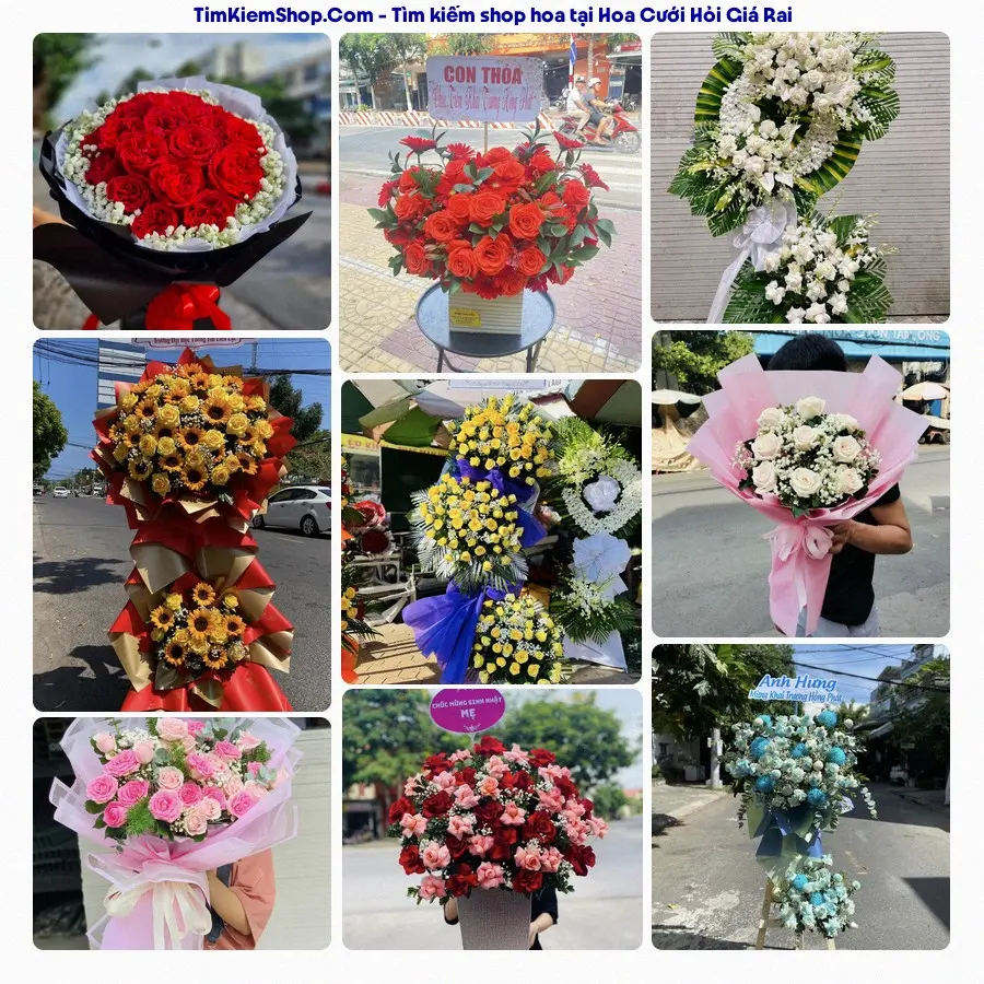 Shop Hoa Thương Flower - Shop Hoa Giá Rai