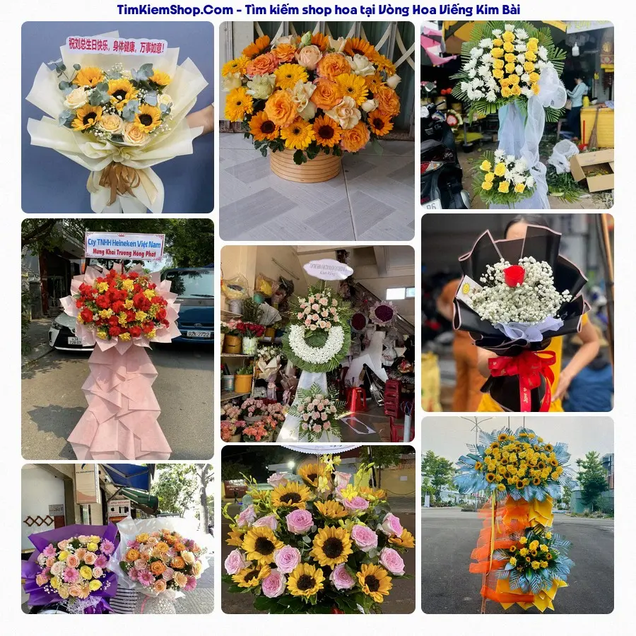 Shop Hoa Thương Flower - Shop Hoa Kim Bài