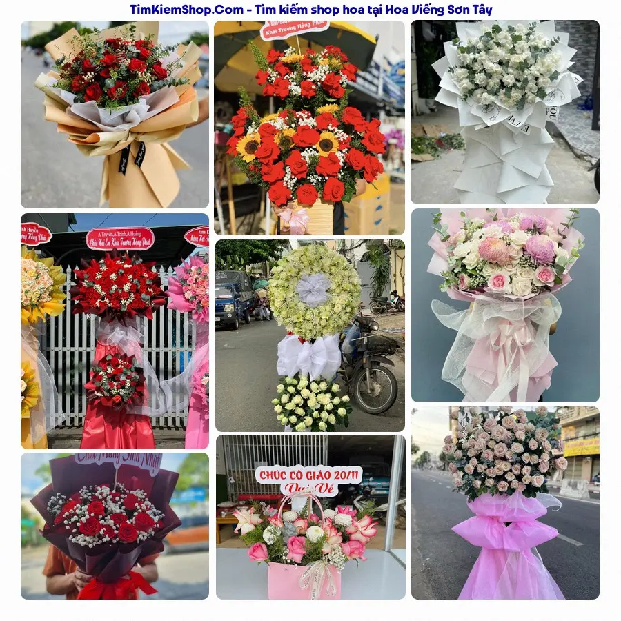 Shop Hoa Thương Flower - Shop Hoa Phường Sơn Tây