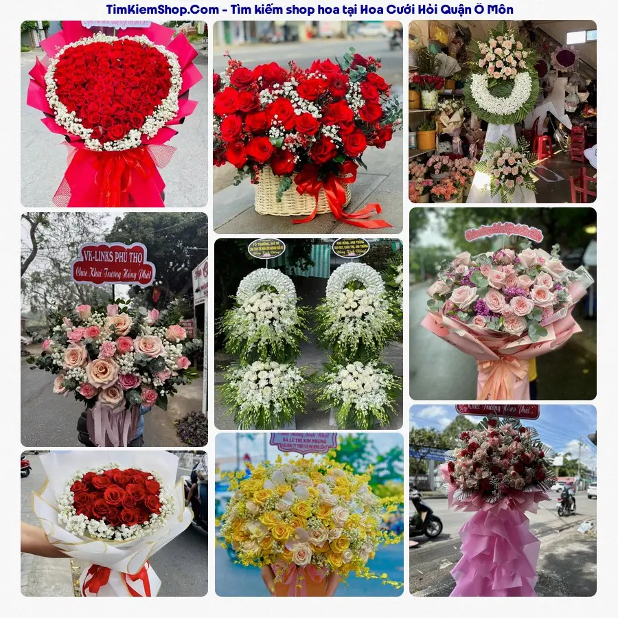 Shop Hoa Thương Flower - Shop Hoa Quận Ô Môn