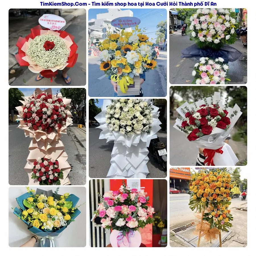 Shop Hoa Thương Flower - Shop Hoa Thành phố Dĩ An