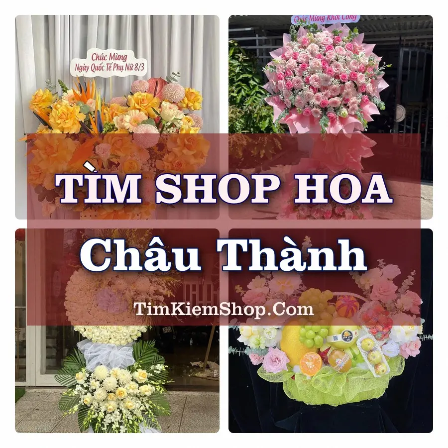 Tìm Shop Hoa Tươi tại Châu Thành (Cũ)