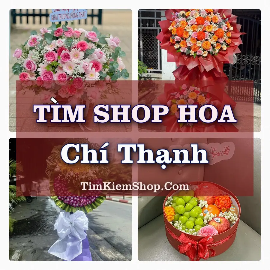 Tìm Shop Hoa Tươi tại Chí Thạnh, Tỉnh Đắk Lắk