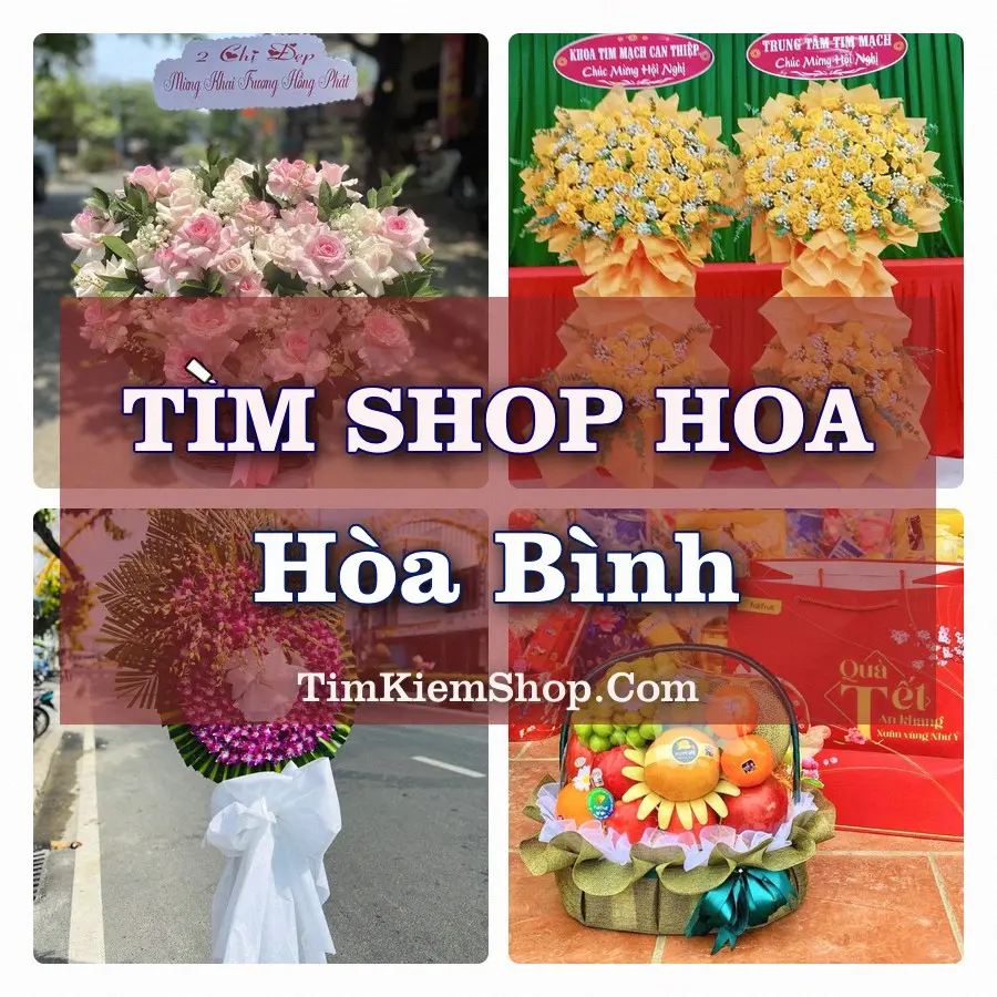 Tìm Shop Hoa Tươi tại Hòa Bình (Cũ)