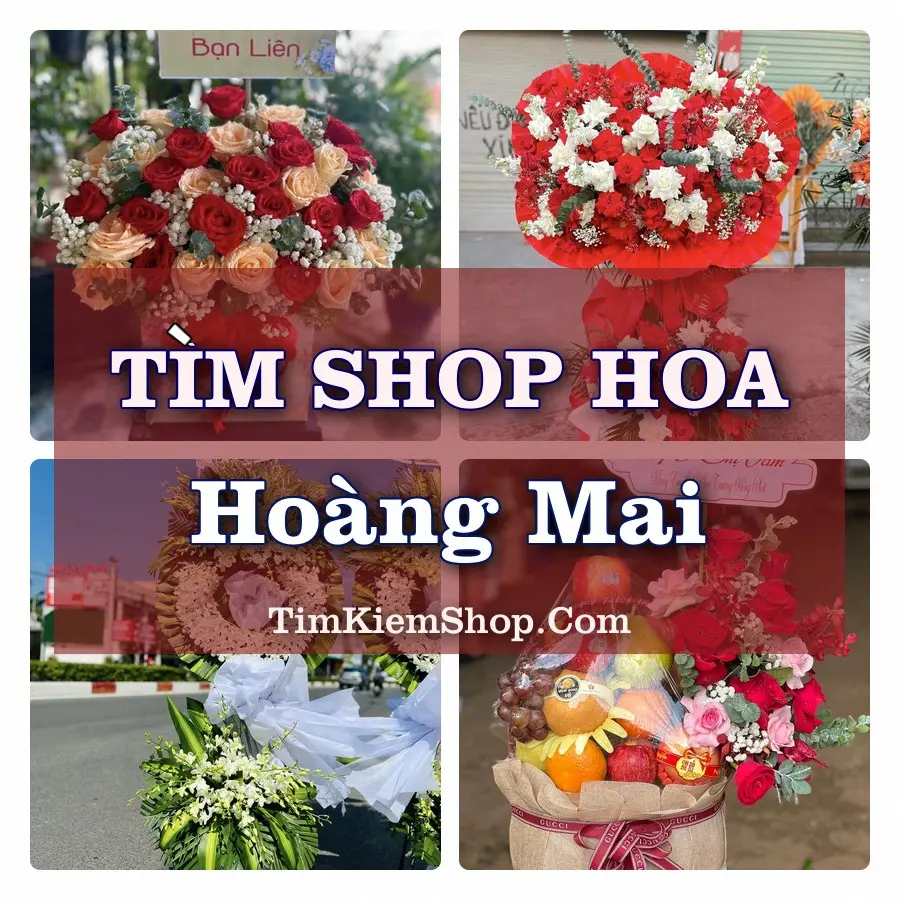 Tìm Shop Hoa Tươi tại Hoàng Mai (Cũ)