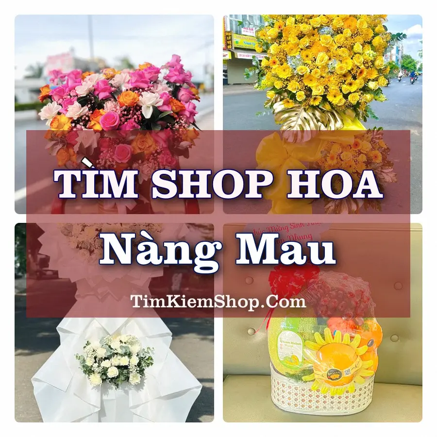 Tìm Shop Hoa Tươi tại Nàng Mau (Cũ)