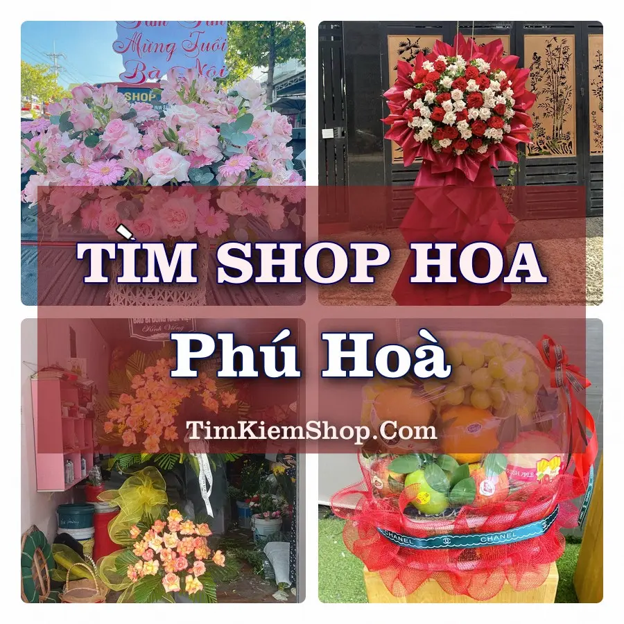 Tìm Shop Hoa Tươi tại Phú Hoà (Cũ)