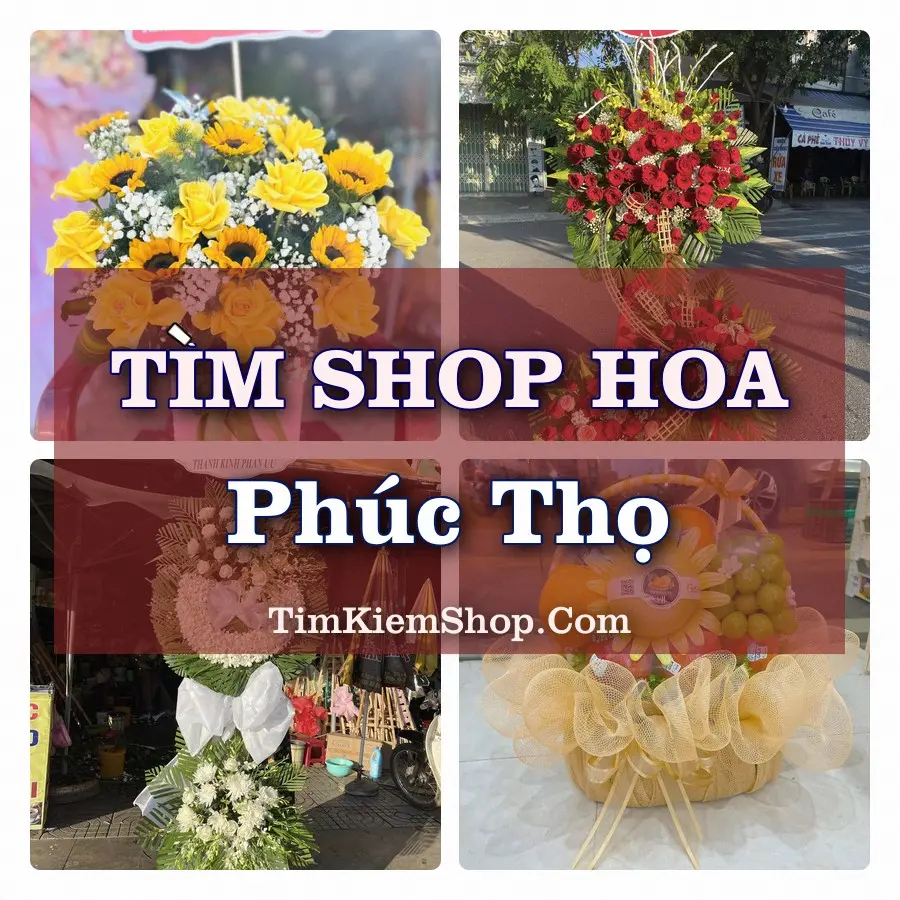 Tìm Shop Hoa Tươi tại Phúc Thọ, Thành phố Hà Nội