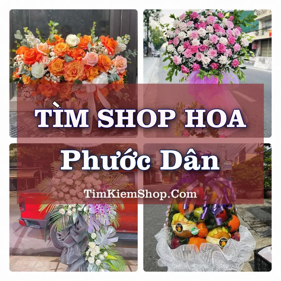 Tìm Shop Hoa Tươi tại Phước Dân, Tỉnh Khánh Hòa
