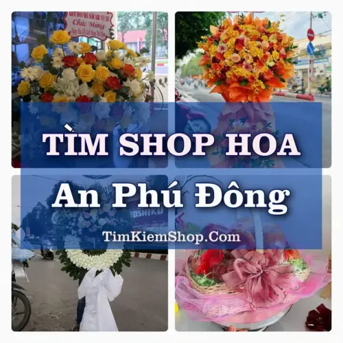 Tìm Shop Hoa Tươi Tại Phường An Phú Đông TP.HCM