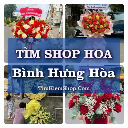 Tìm Shop Hoa Tươi Tại Phường Bình Hưng Hòa TP.HCM