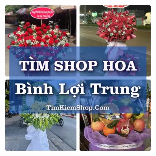 Tìm Shop Hoa Tươi Tại Phường Bình Lợi Trung TP.HCM
