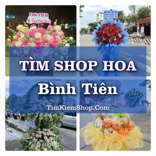 Tìm Shop Hoa Tươi Tại Phường Bình Tiên TP.HCM