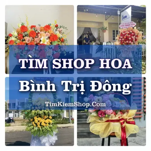 Tìm Shop Hoa Tươi Tại Phường Bình Trị Đông TP.HCM