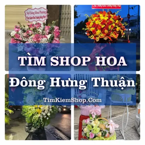 Tìm Shop Hoa Tươi Tại Phường Đông Hưng Thuận TP.HCM