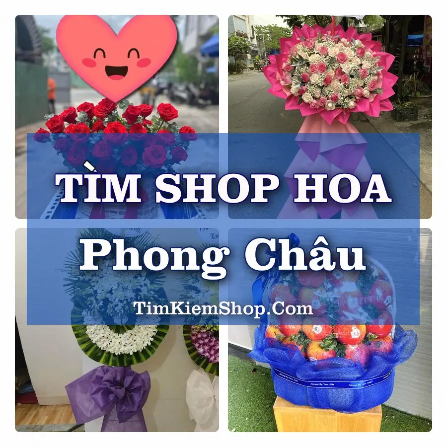 Tìm Shop Hoa Tươi Tại Phường Phong Châu Phú Thọ