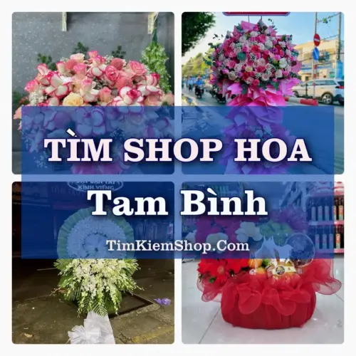 Tìm Shop Hoa Tươi Tại Phường Tam Bình TP.HCM