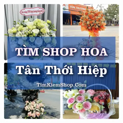 Tìm Shop Hoa Tươi Tại Phường Tân Thới Hiệp TP.HCM