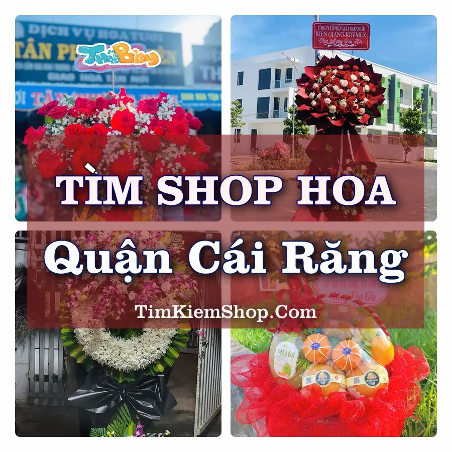 Tìm Shop Hoa Tươi tại Quận Cái Răng (Cũ)