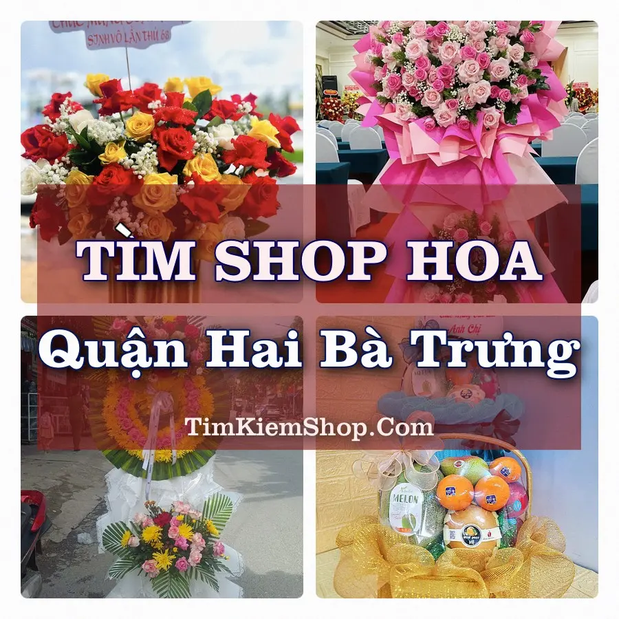 Tìm Shop Hoa Tươi tại Quận Hai Bà Trưng (Cũ)