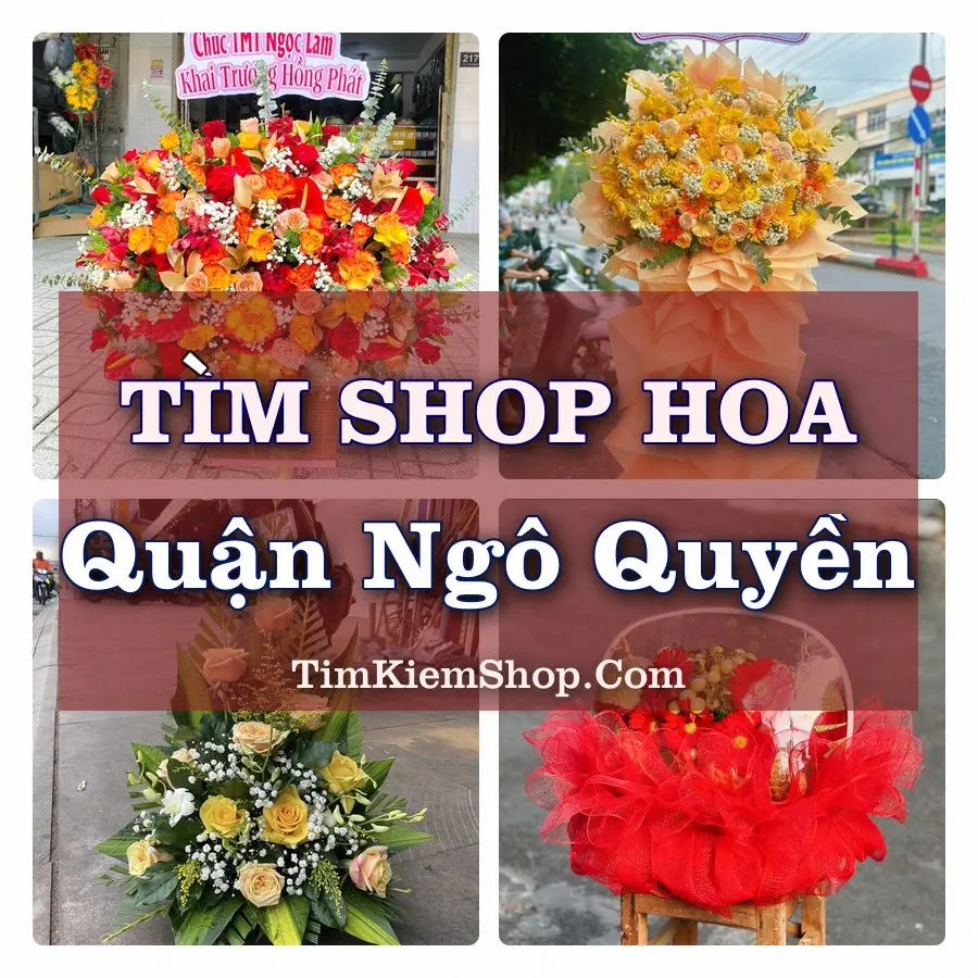 Tìm Shop Hoa Tươi tại Quận Ngô Quyền (Cũ)