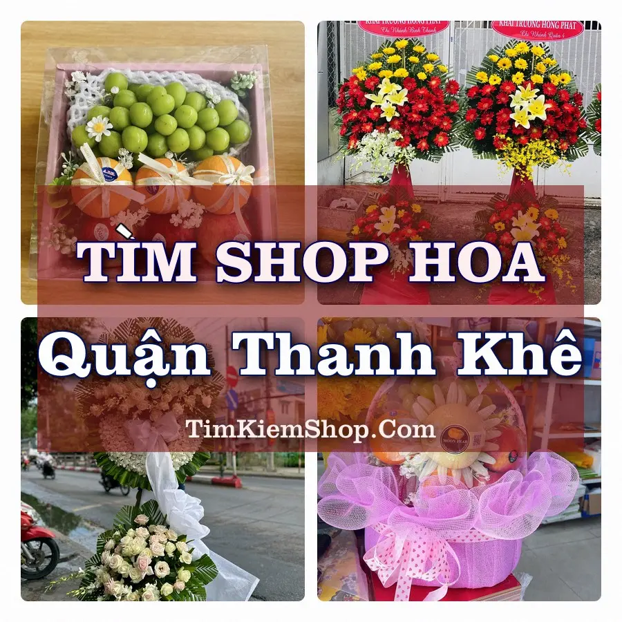 Tìm Shop Hoa Tươi tại Quận Thanh Khê (Cũ)
