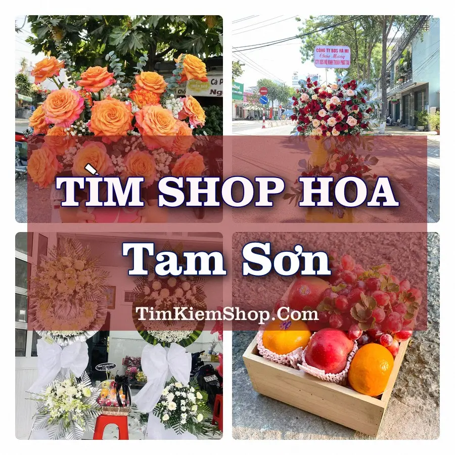 Tìm Shop Hoa Tươi tại Tam Sơn, Tỉnh Phú Thọ