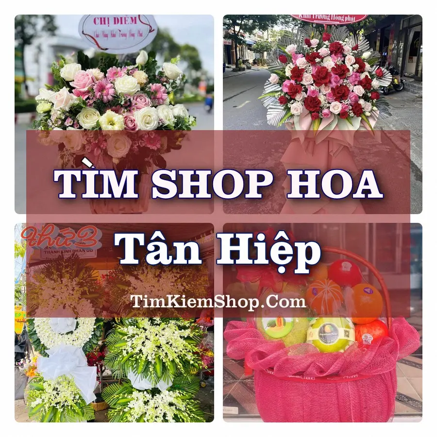 Tìm Shop Hoa Tươi tại Tân Hiệp (Cũ)