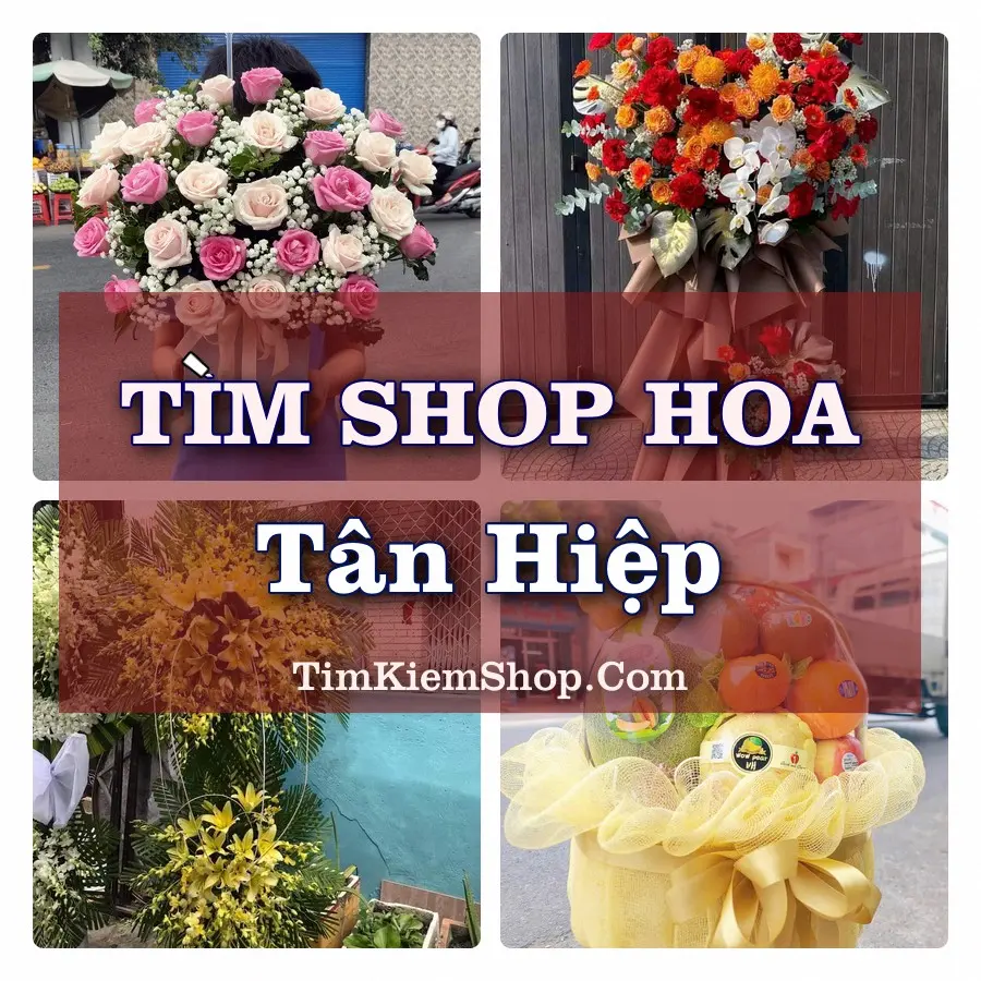 Tìm Shop Hoa Tươi tại Tân Hiệp (Cũ)