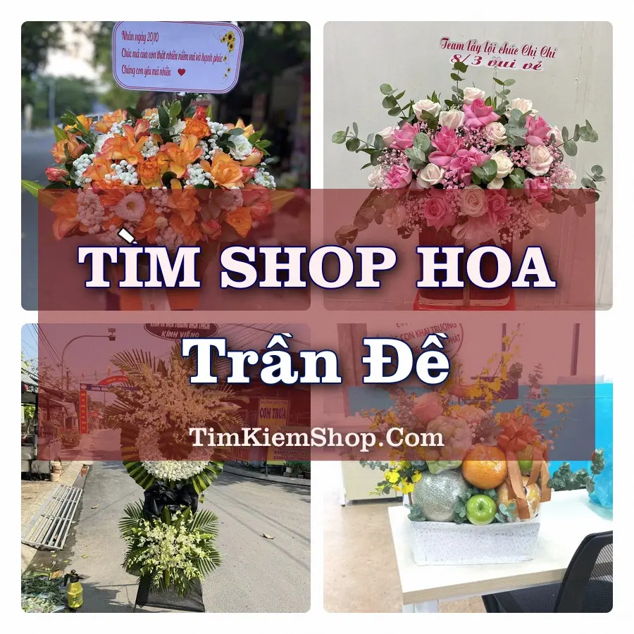 Tìm Shop Hoa Tươi tại Trần Đề (Cũ)