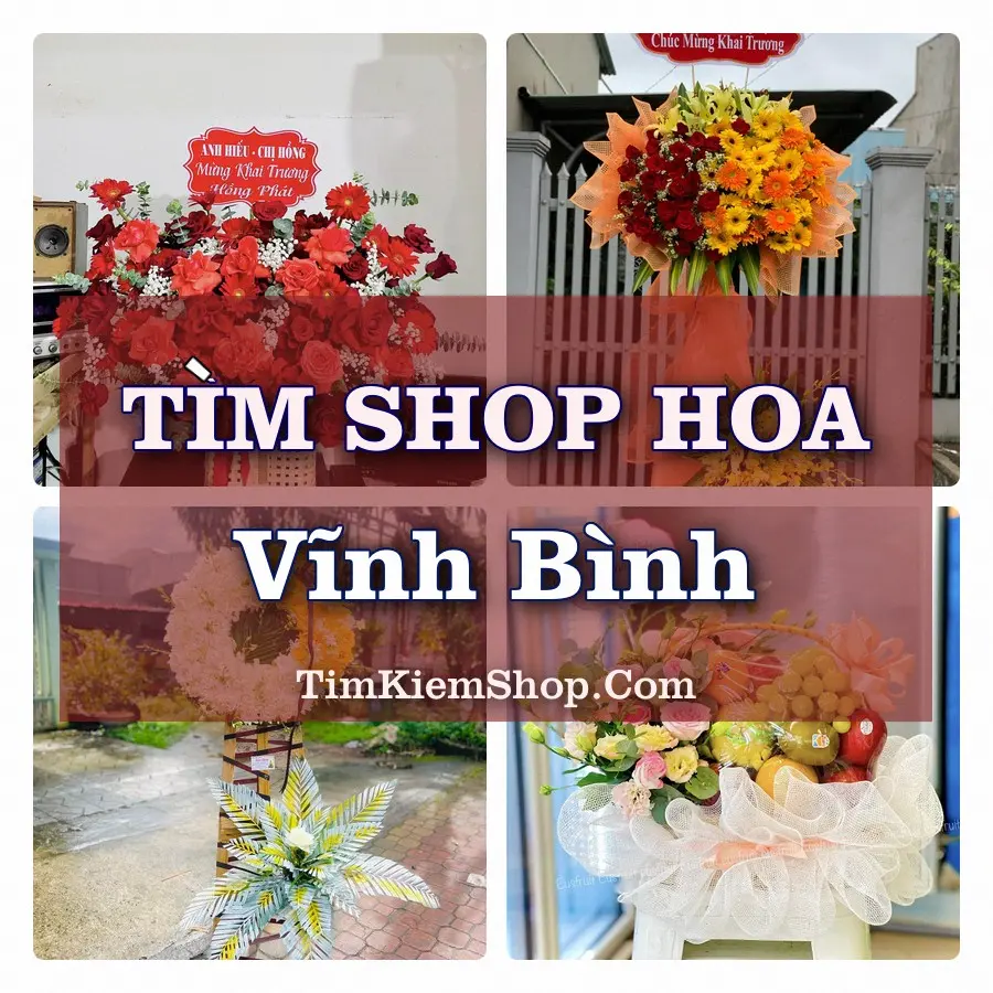 Tìm Shop Hoa Tươi tại Vĩnh Bình (Cũ)