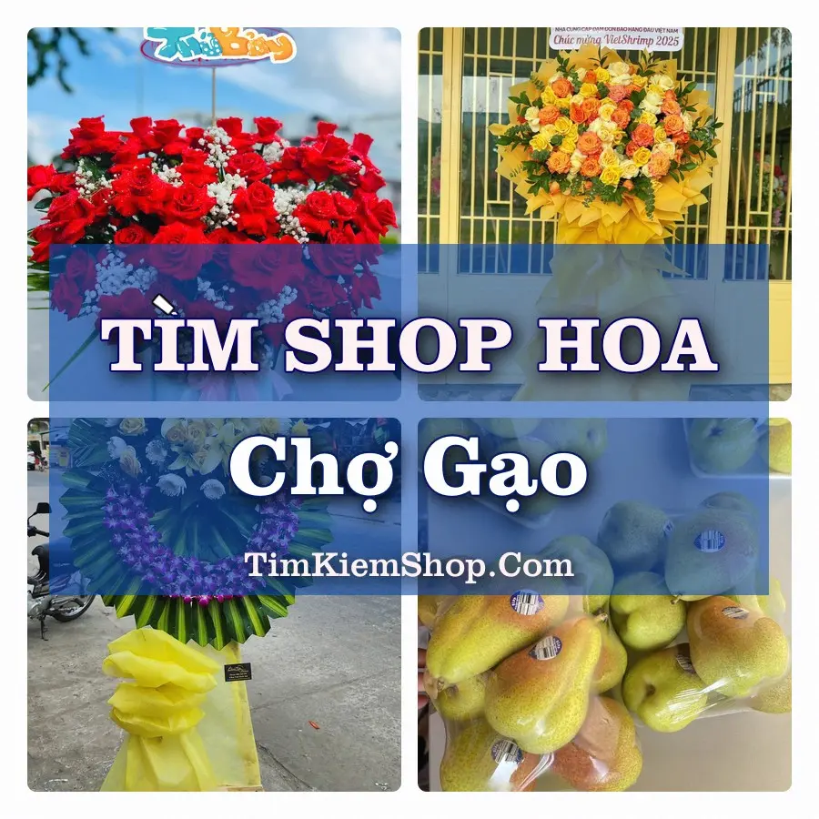 Tìm Shop Hoa Tươi Tại Xã Chợ Gạo Đồng Tháp
