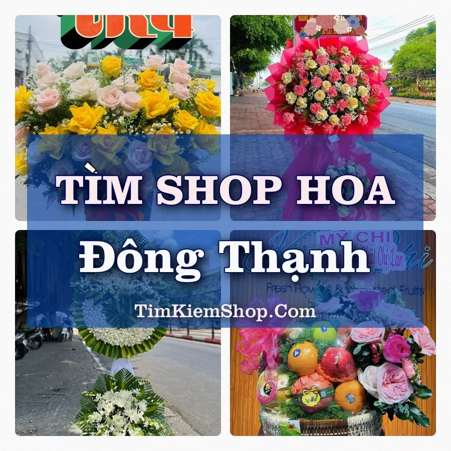 Tìm Shop Hoa Tươi Tại Xã Đông Thạnh TP.HCM