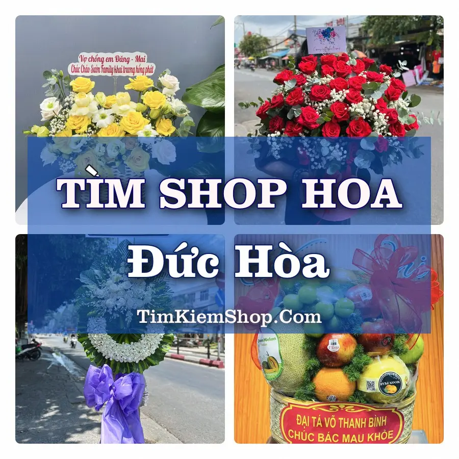 Tìm Shop Hoa Tươi Tại Xã Đức Hòa Tây Ninh