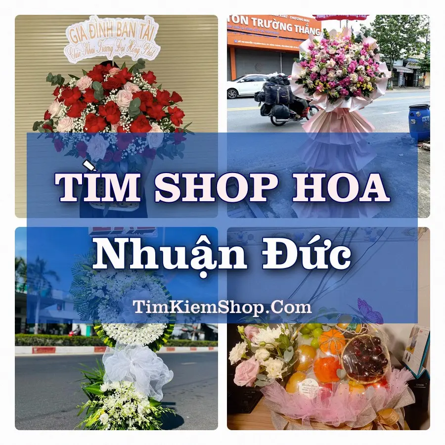 Tìm Shop Hoa Tươi Tại Xã Nhuận Đức TP.HCM