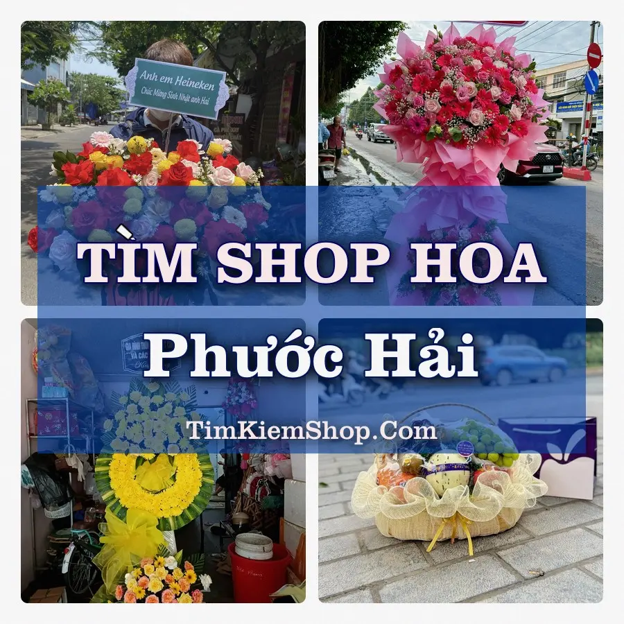 Tìm Shop Hoa Tươi Tại Xã Phước Hải TP.HCM